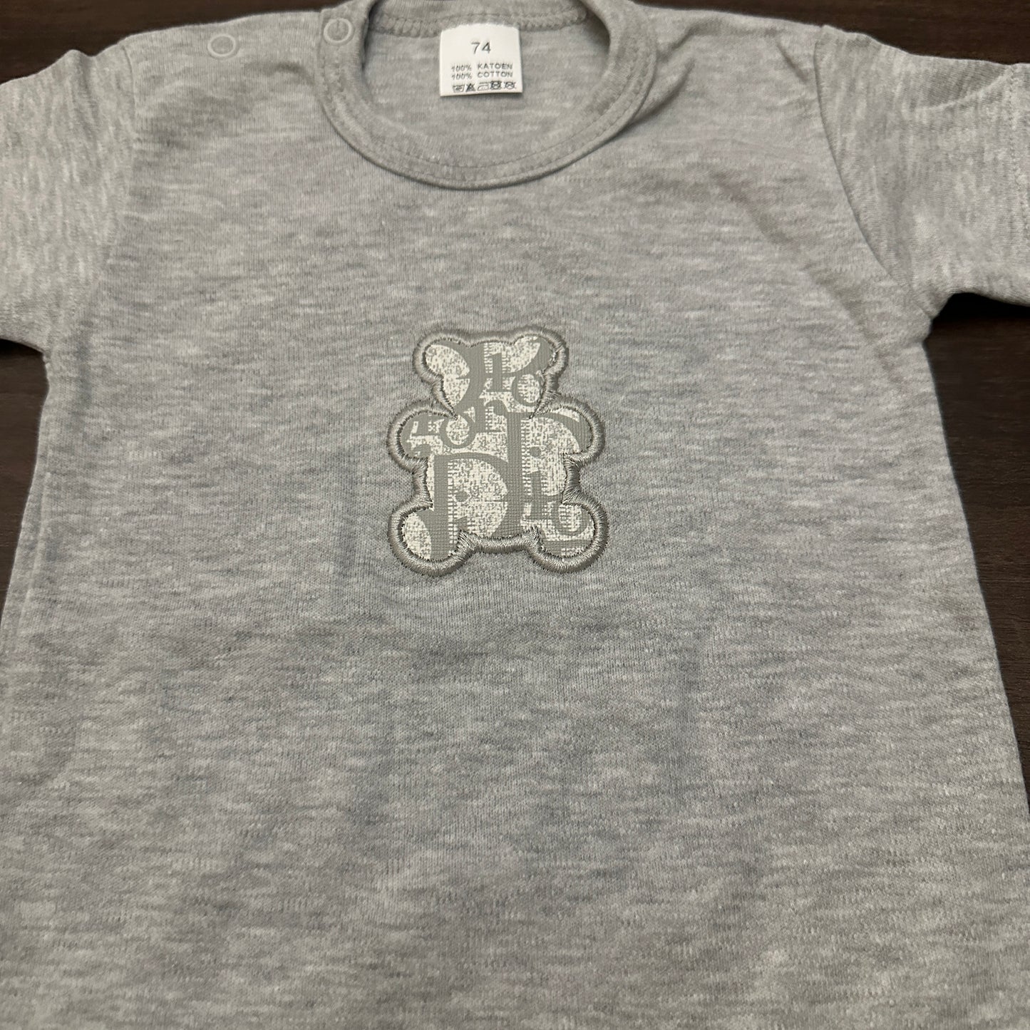 Sport grey Shirt x CD grey Fabric